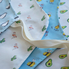 Load image into Gallery viewer, Cute Blue Bee Apron-kids. 100% Cotton & Made In The UK.