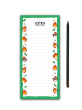 Load image into Gallery viewer, Christmas Robin Notepad DL- Magnetic Option