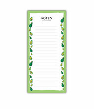 Load image into Gallery viewer, Avocado Cream Notepad DL- Magnetic Option
