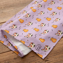 Load image into Gallery viewer, Cute Purple Cat Apron-Adult. 100% Cotton & Made In The UK.