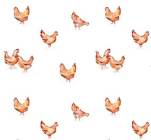 Load image into Gallery viewer, Chicken Tea Towel. 100% Cotton & Made In The UK.