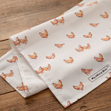Load image into Gallery viewer, Chicken Tea Towel. 100% Cotton & Made In The UK.