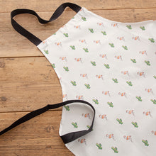 Load image into Gallery viewer, Flamingo And Cactus Apron. 100% Cotton. Made In The UK.