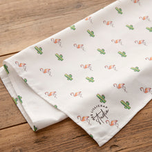 Load image into Gallery viewer, Flamingo And Cactus Apron. 100% Cotton. Made In The UK.