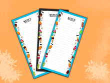 Load image into Gallery viewer, Grey Ice Cream Notepad DL-Magnetic Option