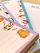 Load image into Gallery viewer, Cute Cat Notepad DL- Magnetic Option