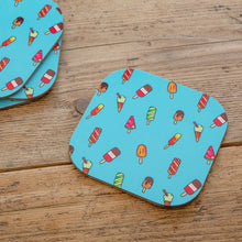 Load image into Gallery viewer, Ice Scream You Scream Ice Cream Coaster. Made In The UK.