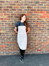 Load image into Gallery viewer, Cute Lobster Apron. 100% Cotton & Made In The UK.