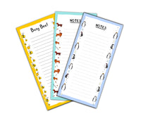 Load image into Gallery viewer, Avocado Cream Notepad DL- Magnetic Option