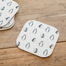 Load image into Gallery viewer, Penguin Coaster. Made In The UK.