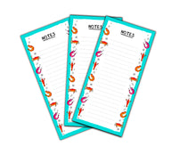 Load image into Gallery viewer, Cute Lobster and Prawn Notepad DL- Magnetic Option