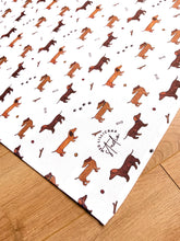 Load image into Gallery viewer, Sausage Dog/ Dachshund Apron. 100% Cotton & Made In The UK.