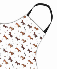 Load image into Gallery viewer, Sausage Dog/ Dachshund Apron. 100% Cotton & Made In The UK.