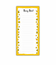 Load image into Gallery viewer, Busy Bee Notepad DL-Magnetic Option
